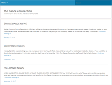 Tablet Screenshot of danceconnection-rosemount.com